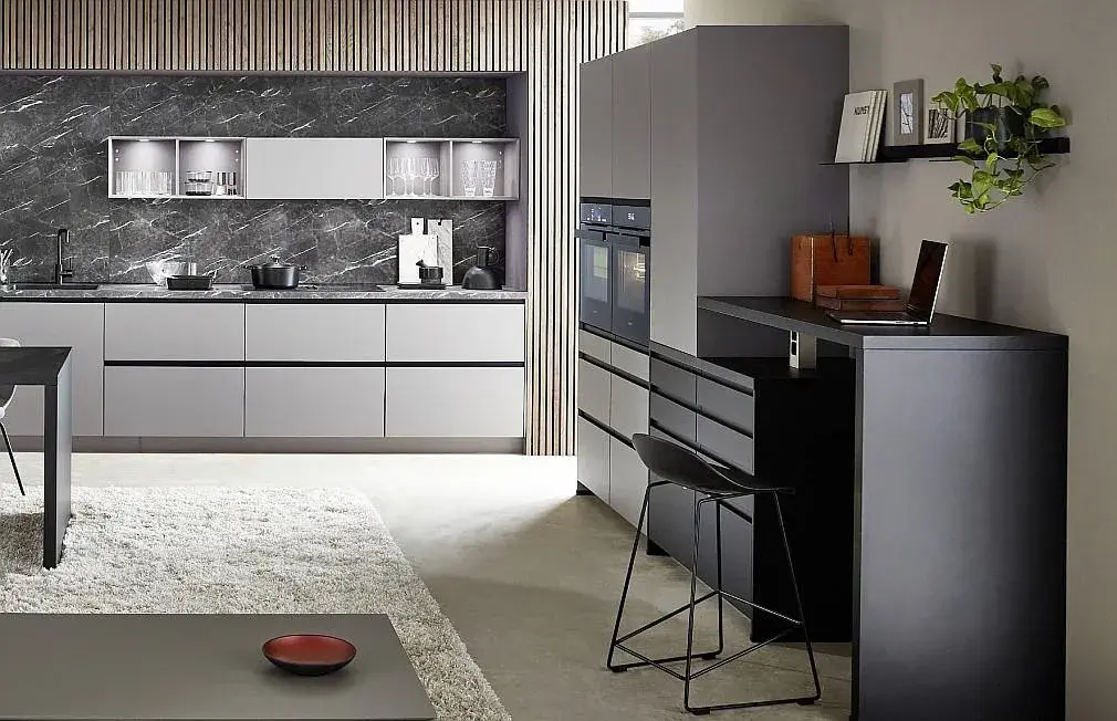 Home Office in der Küche