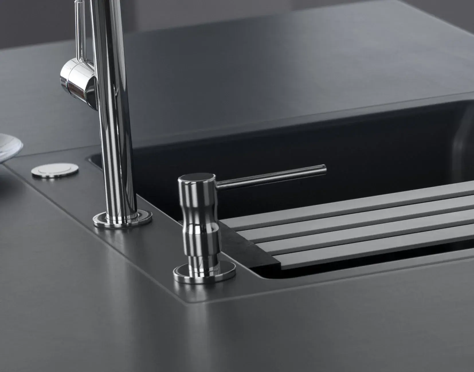 Systemceram Flächenbündige Keramikspülen